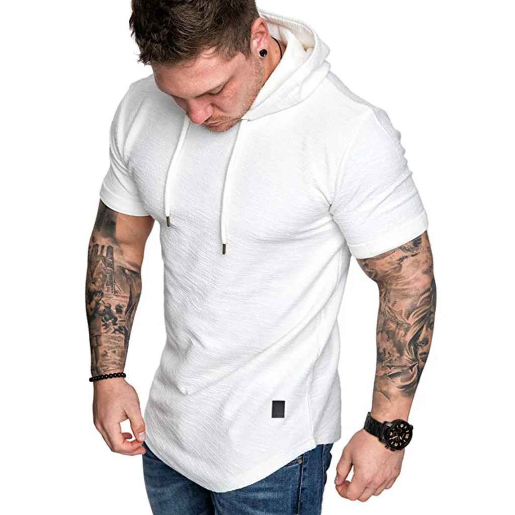 Sunter - Felpa con Cappuccio a Manica Corta – Comfort e Stile Urban
