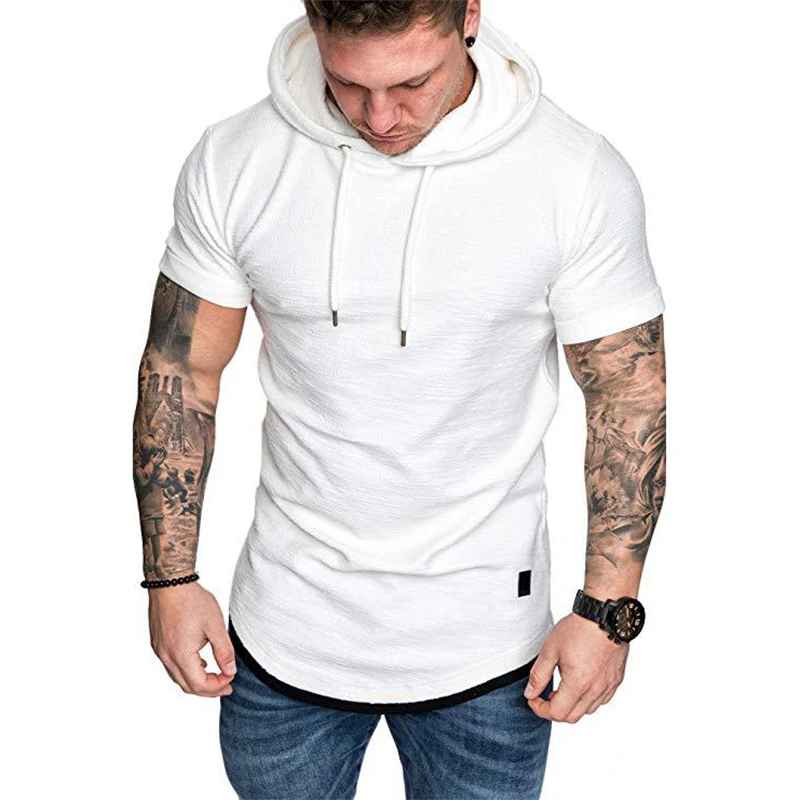 Sunter - Felpa con Cappuccio a Manica Corta – Comfort e Stile Urban