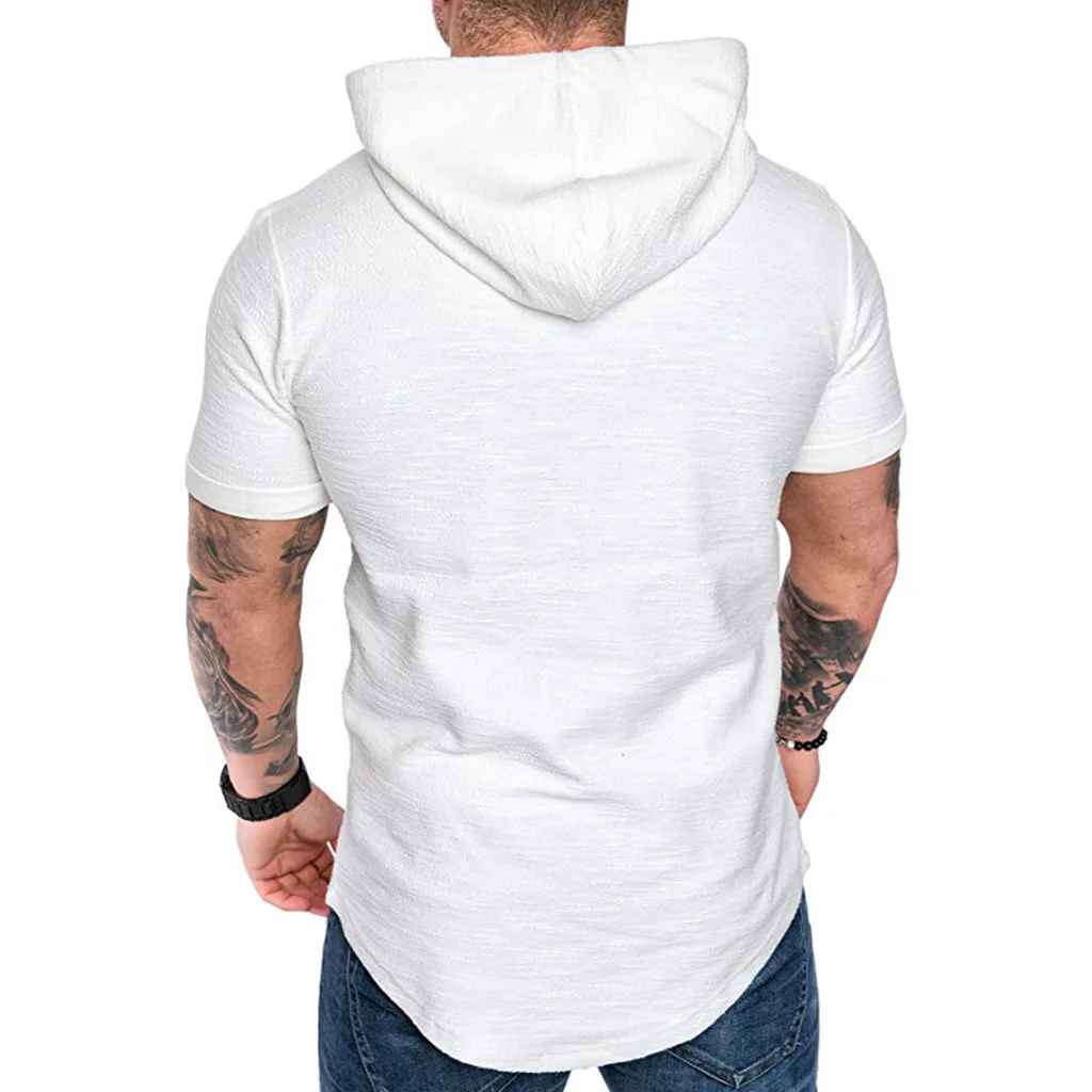 Sunter - Felpa con Cappuccio a Manica Corta – Comfort e Stile Urban